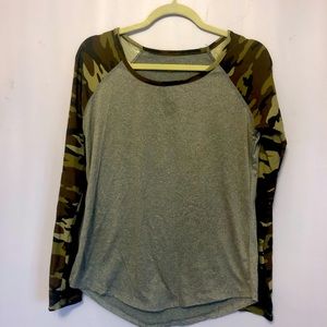 Grey/Camo Shirt